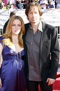 Gillian Anderson and David DuchovnyDavid Gabber / PR Photos