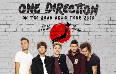 「ワン・ダイレクション」来日公演「ON THE ROAD AGAIN TOUR 2015」の公演＆チケット詳細発表