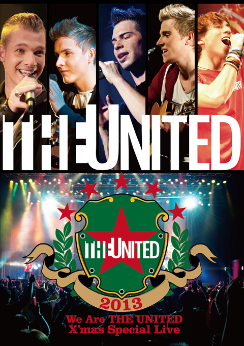 ヨーロッパ５ヵ国から集結した５人組ボーイズ・バンド「ザ・ユナイテッド」2013年12月の来日公演がDVD化決定＆予約開始
