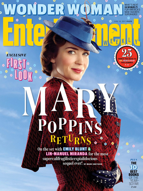 名作ミュージカル「メリー・ポピンズ」２５年後を描く「Mary Poppins Returns」の最新画像が公開[写真あり]