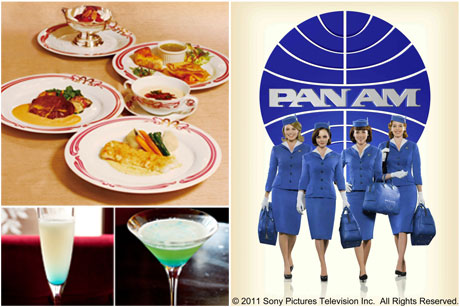 限定メニュー写真(左)「PAN AM/パンナム」(右)
※上記の限定メニュー写真はイメージです。実際のメニューとは異なります。