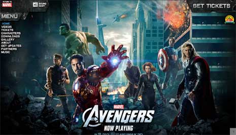 「アベンジャーズ」米公式サイト
