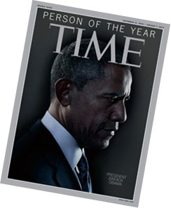 米タイム誌の表紙を飾ったオバマ大統領