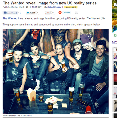 「The Wanted Life」プロモ写真