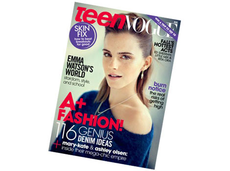 Teen Vogue誌のカバーを飾ったエマ・ワトソン