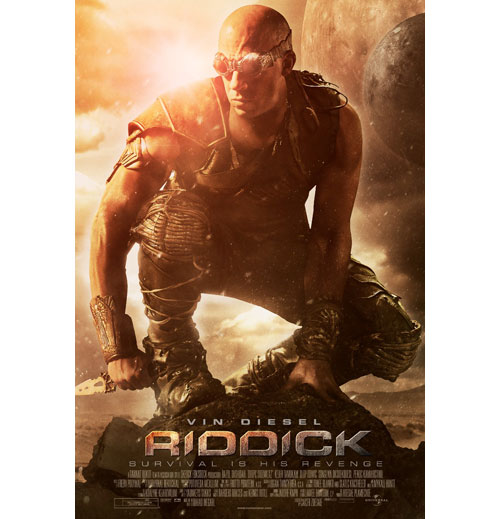 映画「RIDDICK」海外ポスタービジュアル