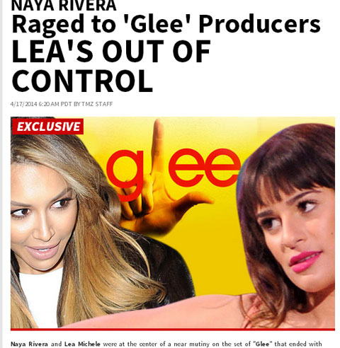 Glee クリス コルファー リア ミシェル ナヤ リヴェラの不仲説にウンザリ もう 彼女たちに聞いて 海外ドラマ セレブニュース Tvグルーヴ モバイル版