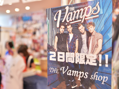 THE VAMPS SHOPオープン