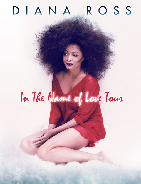 ダイアナ・ロス「In The Name of Love Tour」ビジュアル