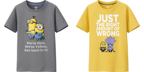 映画 ミニオンズ がユニクロとコラボ ミニオンや前作のキャラがあしらわれたキュートなｔシャツが発売開始 海外ドラマ セレブニュース Tvグルーヴ モバイル版