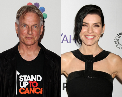 「ＮＣＩＳ」でギブス役を演じるマーク・ハーモン(左)、「グッド・ワイフ」でアリシア役を演じるジュリアナ・マルグリーズ(右)