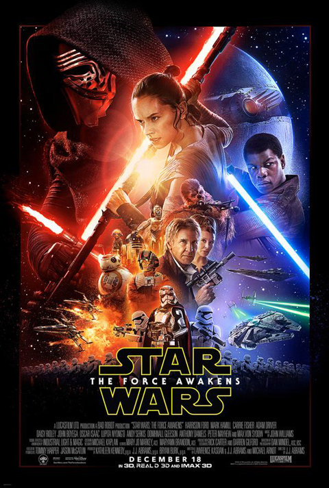 「スター・ウォーズ／フォースの覚醒」海外ポスター