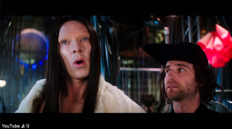 映画「Zoolander 2」でのベネディクト・カンバーバッチ