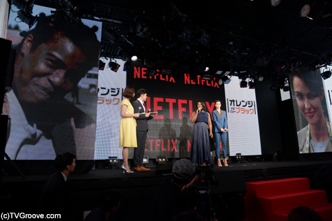 Netflix来日プレゼン オレンジ イズ ニュー ブラック あの クレイジー アイズに 演じるウゾは共感 恐ろしい 撮影現場の様子を 新入り ルビーが暴露 海外ドラマ セレブニュース Tvグルーヴ モバイル版