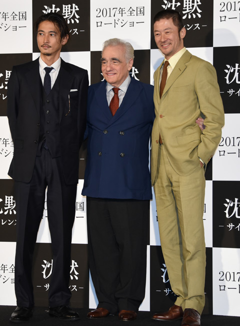 巨匠マーティン スコセッシが映画 沈黙 を引っさげ来日 窪塚洋介 浅野忠信らのキャスティング理由は 動画 海外ドラマ セレブニュース Tvグルーヴ モバイル版