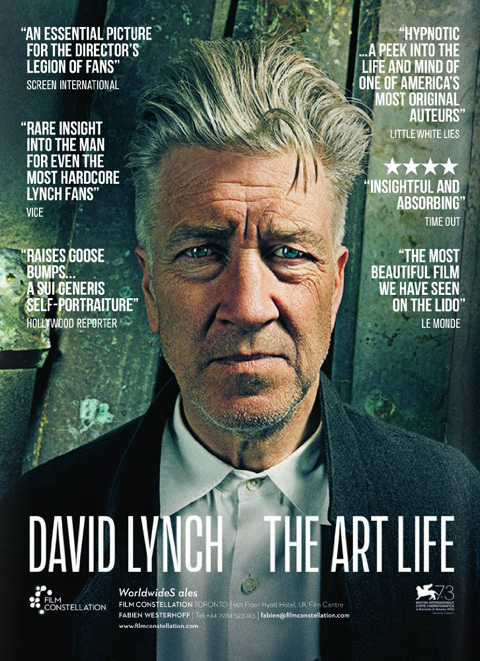 「David Lynch: The Art Life（原題）」ポスター