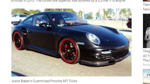 「ポルシェ（Porsche 997 Turbo）」