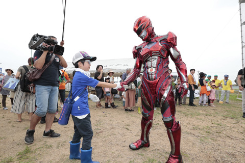 「パワーレンジャー」と初コラボ！