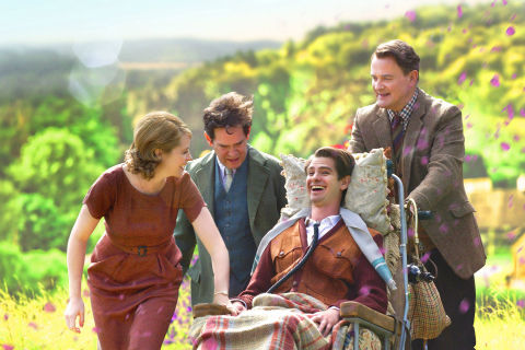 アンドリュー・ガーフィールド主演、映画「ブレス しあわせの呼吸」が9/7に公開決定！ 世界一幸せに生きた全身マヒの英国人と家族の感動の実話