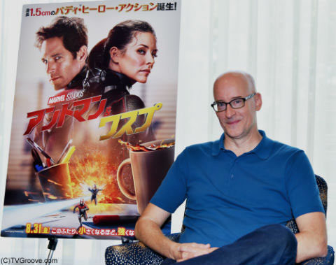 映画 アントマン ワスプ ペイトン リード監督 来日インタビュー 劇中に日本の人気キャラ ハローキティ が登場する意味とは 海外ドラマ セレブニュース Tvグルーヴ モバイル版