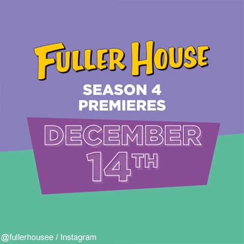「フラーハウス」シーズン4の配信日が決定！ 12月14日NETFLIXにて配信スタート