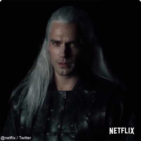 「The Witcher」より、ヘンリー・カヴィル
