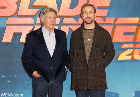 ハリソン・フォードと、ライアン・ゴズリング
「ブレードランナー2049」より