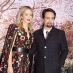 エミリー・ブラントとリン＝マニュエル・ミランダ