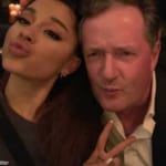 アリアナ・グランデと、ピアーズ・モーガン