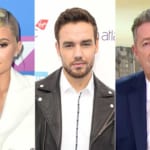 左からカイリー・ジェンナー、リアム・ペイン、ピアーズ・モーガン