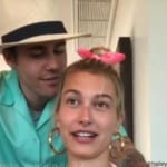ジャスティン・ビーバーと、ヘイリー・ビーバー