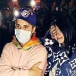ジャスティン・ビーバーと、ビリー・アイリッシュ