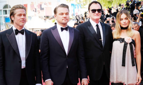 ブラッド・ピット、レオナルド・ディカプリオ、クエンティン・タランティーノ、マーゴット・ロビー