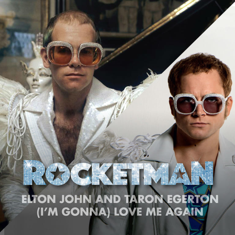 【映画】「ロケットマン」エルトン・ジョン&主演俳優タロン・エガートンが夢の共演! 新曲「(I’m Gonna) Love Me Again」がリリース https://www.tvgroove.com/wp-content/uploads/2019/05/rocket1-1-768x768.jpg
