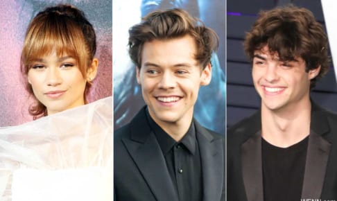 左からゼンデイヤ、ハリー・スタイルズ、ノア・センティネオ