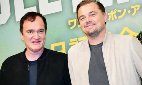 クエンティン・タランティーノ＆レオナルド・ディカプリオ（右）／Yutaka Kishi / (c)tvgroove