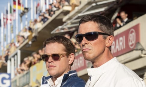 Matt Damon and Christian Bale in Twentieth Century Fox’s FORD V. FERRARI.
