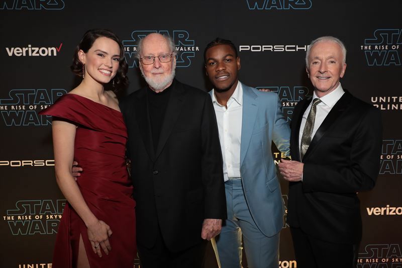 the World Premiere of Star Wars: The Rise of Skywalker, the highly anticipated conclusion of the Skywalker saga, in Hollywood, CA, on December 16, 2019.