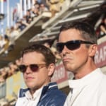Matt Damon and Christian Bale in Twentieth Century Fox’s FORD V. FERRARI.