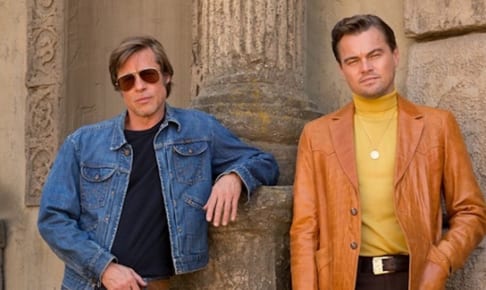 Brad Pitt and Leonardo DiCaprio star in Columbia Pictures ﾒOnce Upon a Time in Hollywood"
