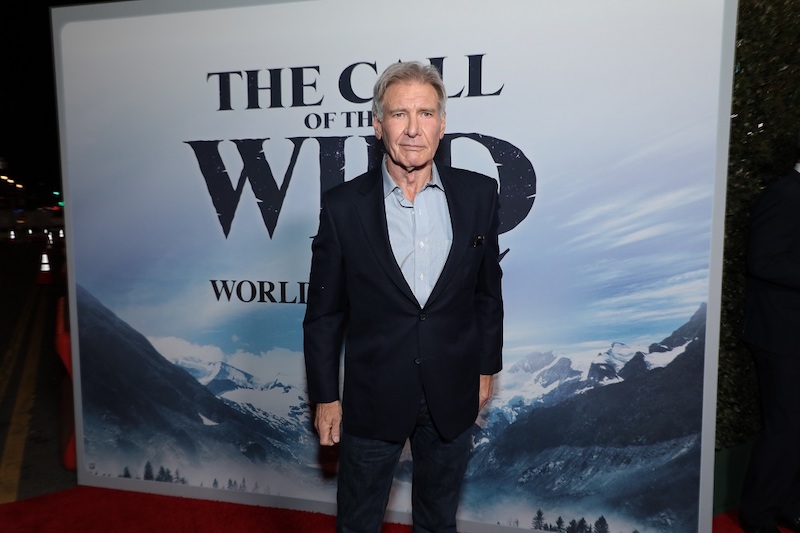 Harrison Ford arrives as Twentieth Century Studios’ presents the World premiere of The Call of the Wild at the El Capitan Theater in Los Angeles, CA on Thursday, February 13, 2020.  (photo: Alex J. Berliner/ABImages)