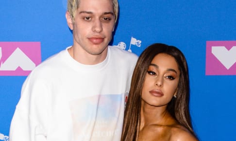 ピート・デヴィッドソンと、アリアナ・グランデ（2018年）