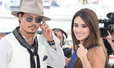 ジョニー・デップとペネロペ・クルス