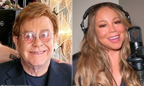 エルトン・ジョンと、マライア・キャリー