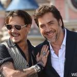 ジョニー・デップとハビエル・バルデム（2017年）
