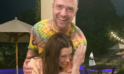 ジャスティン・ティンバーレイクとジェシカ・ビール