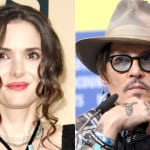 ウィノナ・ライダーと、ジョニー・デップ