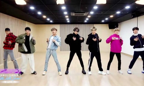 BTS／CBS ‘The Late Late Show with James Corden’番組キャプチャ
