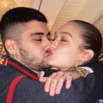 クリスマスの時のジジとゼイン