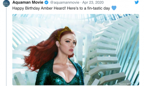 アクアマン 続編で アンバー ハードを続投させるためのサポート活動がスタート 彼女を救いませんか Tvgroove